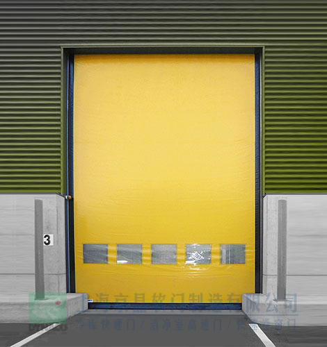 快速卷簾門快速卷簾門門簾材料與簾布顏色